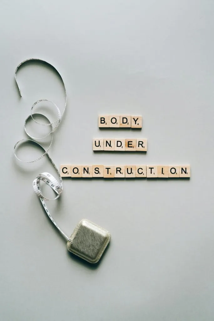body under construction
