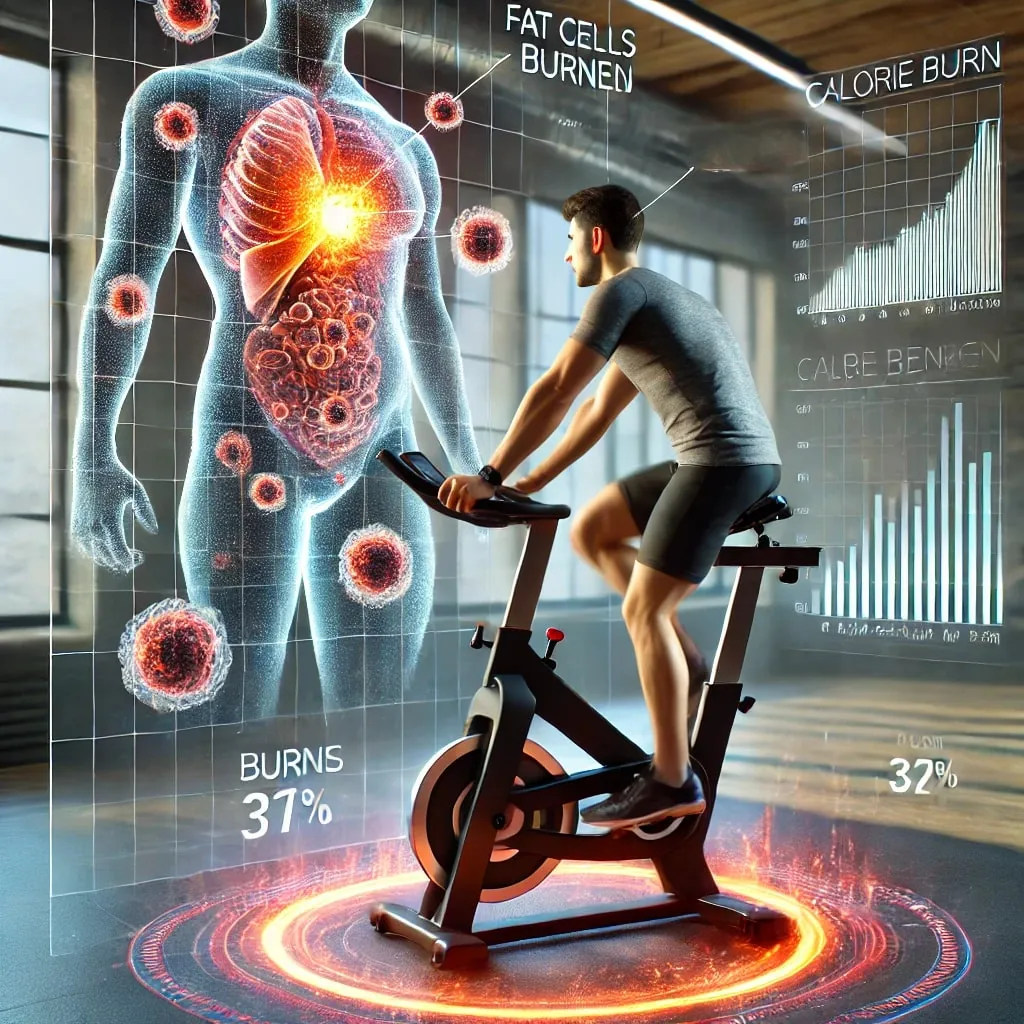 fedtforbrænding på motionscykel