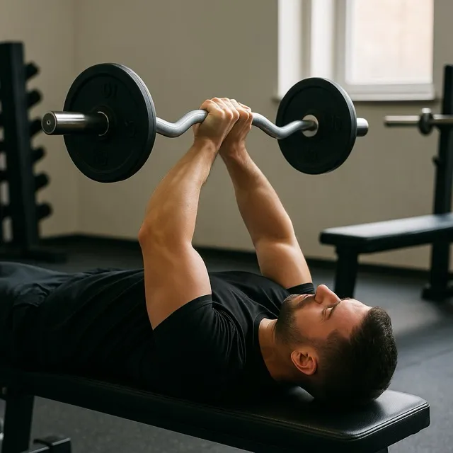 Skull crushers (liggende triceps extension)