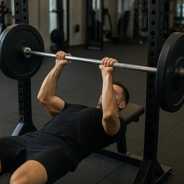 Smalt bænkpres (fitnesscenter)