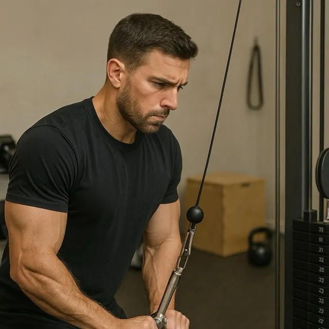 Triceps pushdown (kabel)