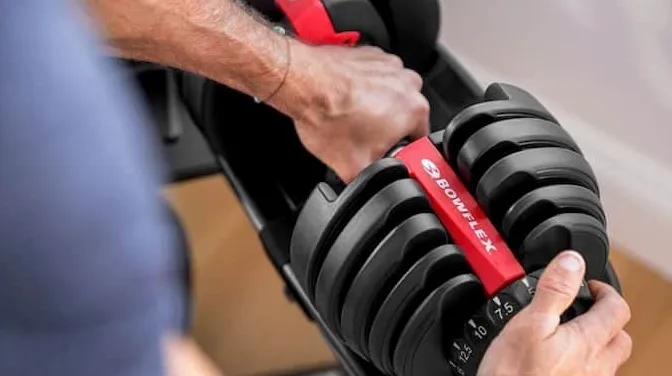 justerbare håndvægte