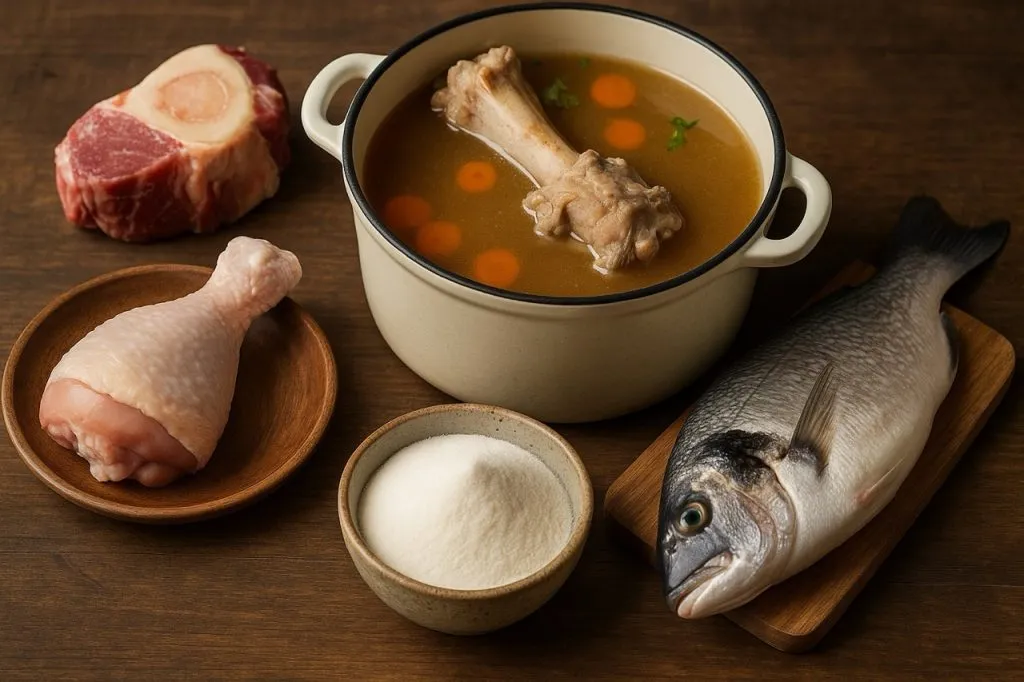 fødevarer rige på kollagen