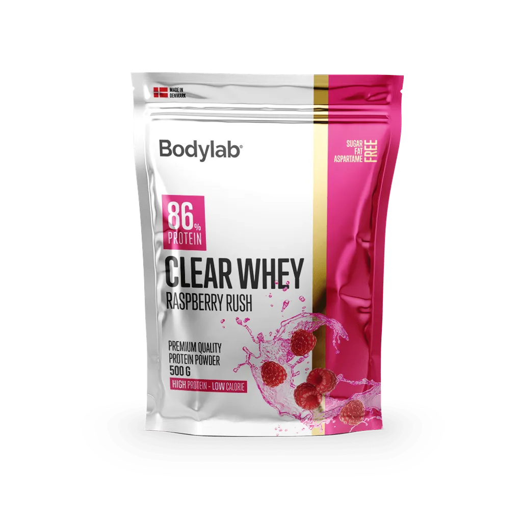 Body Lab Protein Powder Raspberry BodyLab Clear Whey Rasberry Rush Proteinpulver (500g)